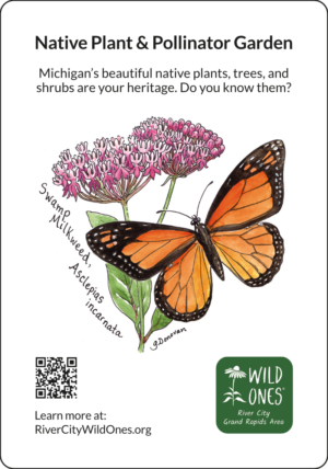 Wild Ones Small Garden Sign